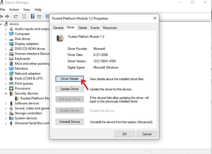 Guide for updating TPM drivers