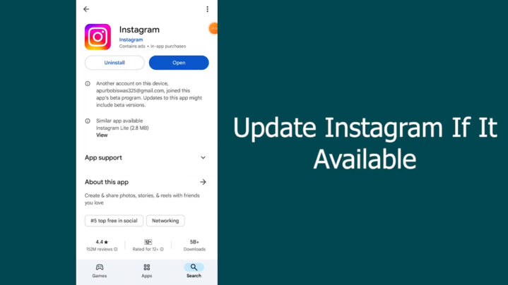 Instagram saved posts aren't loading potential causes app related problems