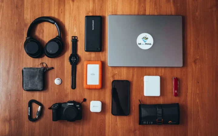 Digital nomad packing for travel