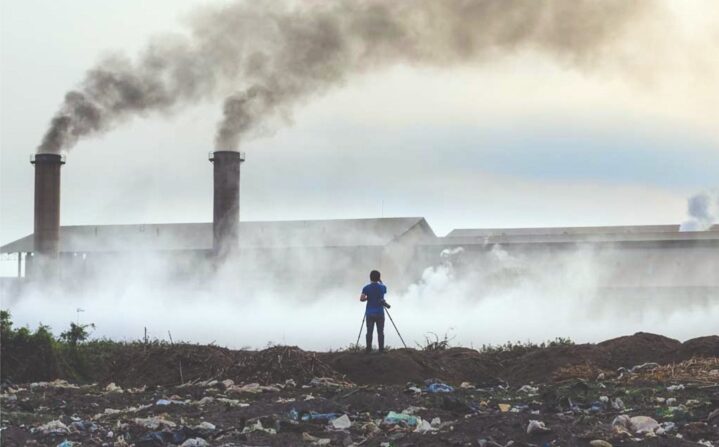 Industrial pollution