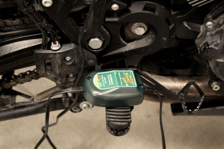 Trickle chargers for motorcycle