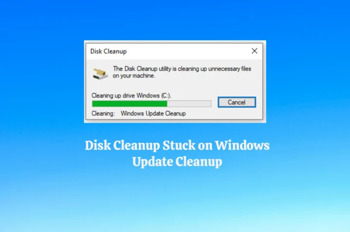 Disk cleanup