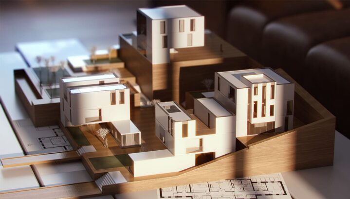 Architects modify designs and generate updated renderings