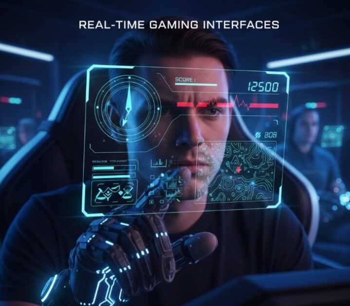 Real time gaming interfaces and user perception