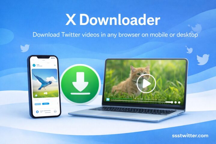 X downloader for videos, audio, and broadcasts