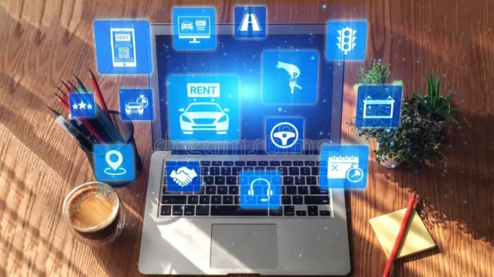 Digital car rental platforms
