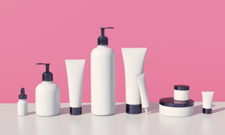 Container by container sizing and shape guide for skincare packaging