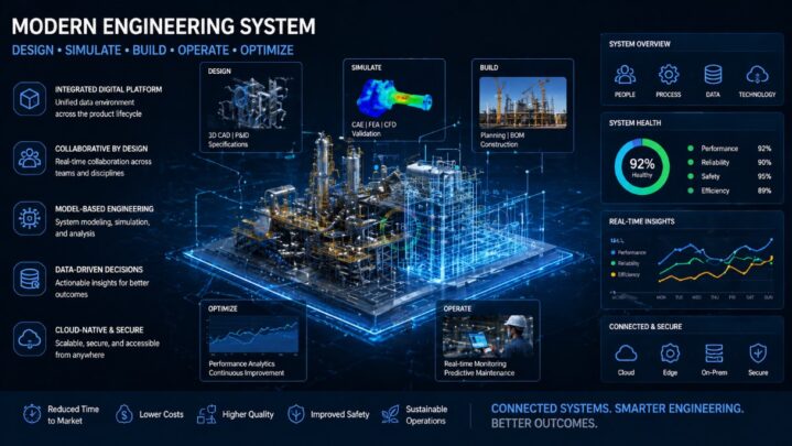 Modern engineering system digital interface