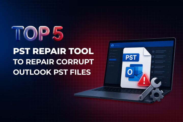 Top 5 pst repair tool to repair corrupt outlook pst files